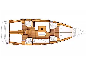 Sun Odyssey 479 - Layout