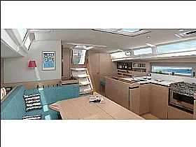 Sun Odyssey 490 - Interior image